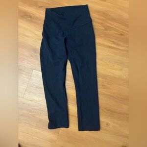 Lululemon Align high-rise leggings in a dark navy size 4
